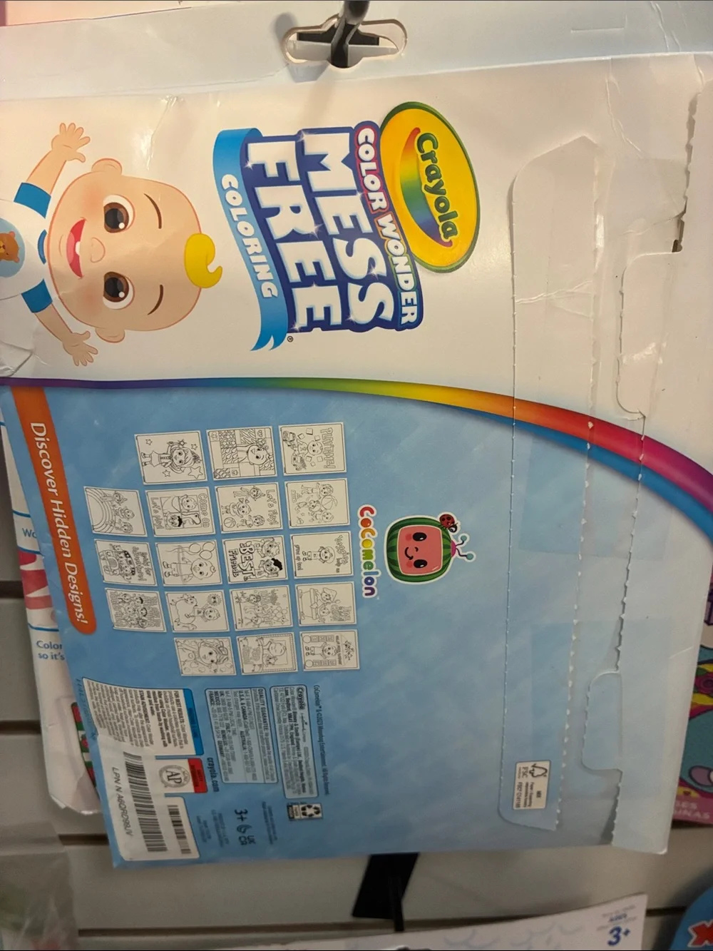 Crayola Color Wonder Mess Free Coloring Kit - Multicolor Cocomelon